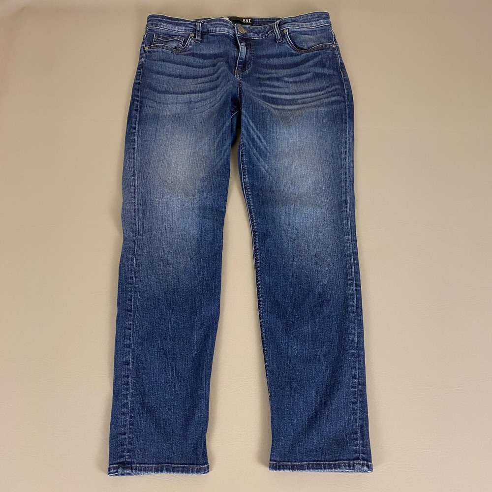 Kut from the Kloth Women's Boyfriend Jeans - Medium Blue Wash